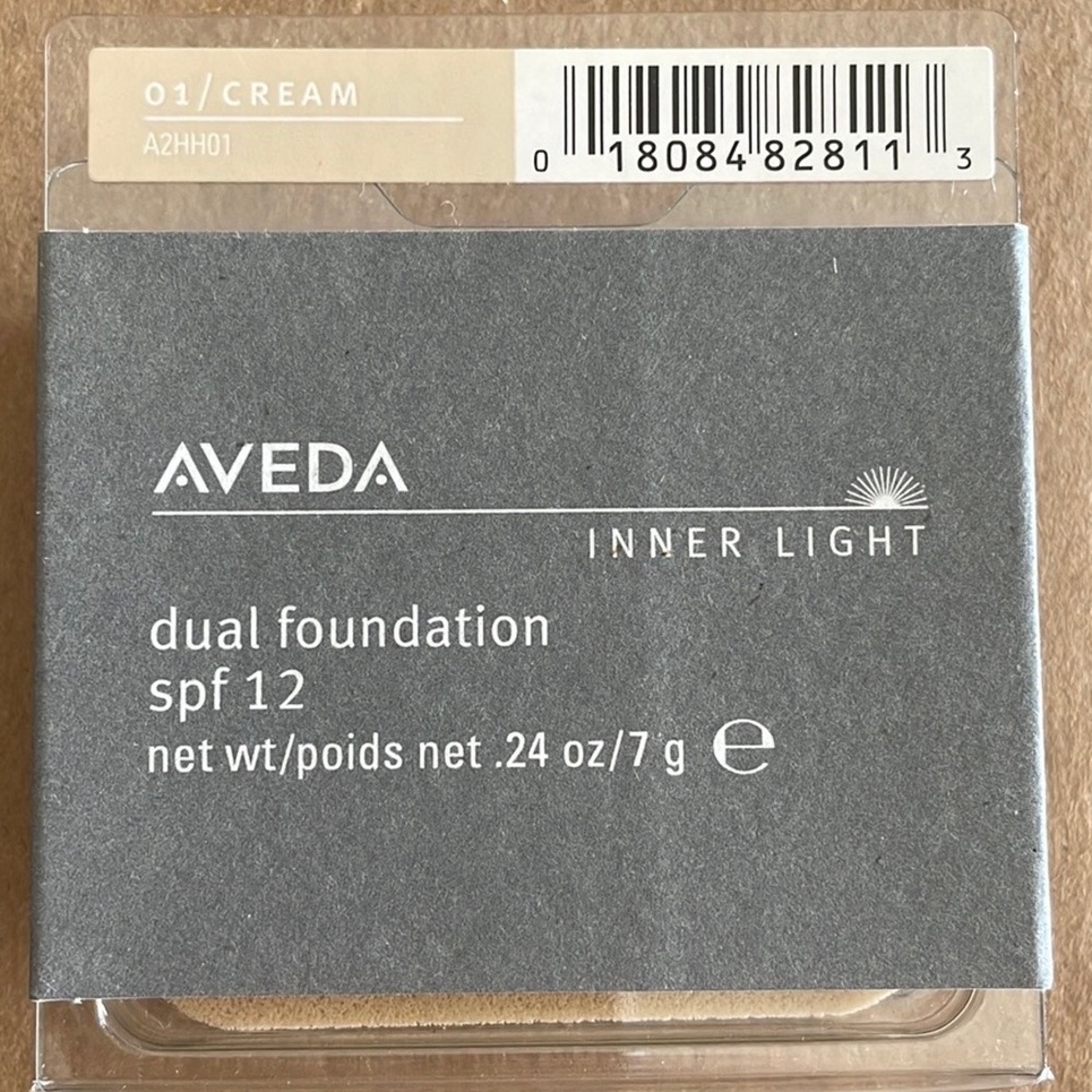 Aveda Dual Foundation in 01 Cream. I only have Cream.
